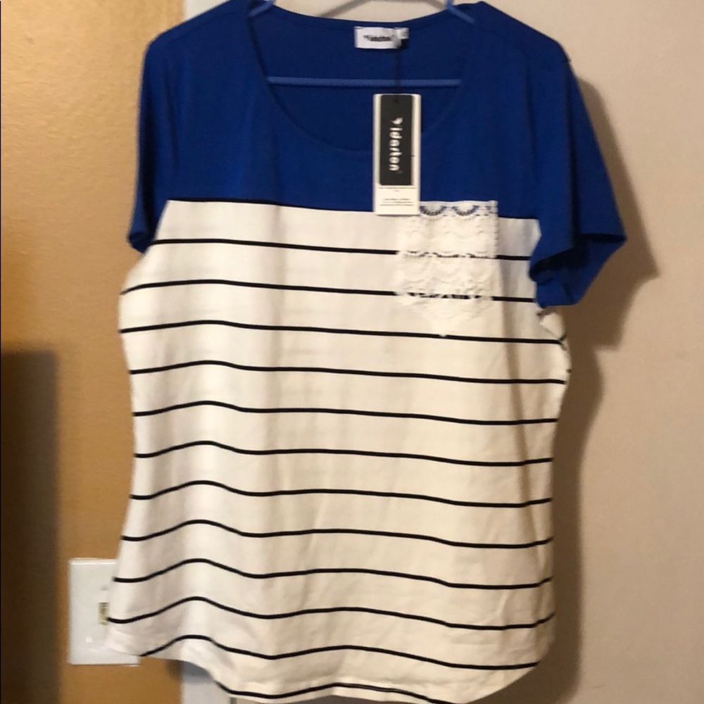 Shirt lace pocket